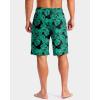 imageG Gradual Mens Swim Trunks with Compression Liner 79 Quick Dry Board Shorts Swimsuit Bathing Suit for Men Zipper PocketsLeaf