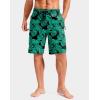 imageG Gradual Mens Swim Trunks with Compression Liner 79 Quick Dry Board Shorts Swimsuit Bathing Suit for Men Zipper PocketsLeaf