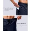 imageG Gradual Mens Swim Trunks with Compression Liner 79 Quick Dry Board Shorts Swimsuit Bathing Suit for Men Zipper PocketsNavy