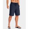 imageG Gradual Mens Swim Trunks with Compression Liner 79 Quick Dry Board Shorts Swimsuit Bathing Suit for Men Zipper PocketsNavy