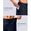 imageG Gradual Mens Swim Trunks with Compression Liner 79 Quick Dry Board Shorts Swimsuit Bathing Suit for Men Zipper PocketsNavy