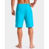 imageG Gradual Mens Swim Trunks with Compression Liner 79 Quick Dry Board Shorts Swimsuit Bathing Suit for Men Zipper PocketsSky Blue