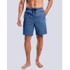 imageG Gradual Mens Swim Trunks with Compression Liner 79 Quick Dry Board Shorts Swimsuit Bathing Suit for Men Zipper PocketsSlate Blue