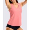 imageG Gradual Tankini Tops for Women High Neck Swim Top Racerback Bathing Suit Tops Modest Swimsuits Tank Top Only No BottomPeach