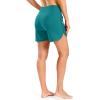 imageG Gradual Womens 35 High Waisted Swim Board Shorts with Pockets Liner Quick Dry Swimsuit Bottoms Bathing Suit for WomenAqua Blue