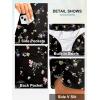 imageG Gradual Womens 35 High Waisted Swim Board Shorts with Pockets Liner Quick Dry Swimsuit Bottoms Bathing Suit for WomenBlack Floral