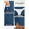 imageG Gradual Womens 35 High Waisted Swim Board Shorts with Pockets Liner Quick Dry Swimsuit Bottoms Bathing Suit for WomenDark Blue