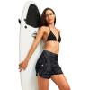 imageG Gradual Womens 35 High Waisted Swim Board Shorts with Pockets Liner Quick Dry Swimsuit Bottoms Bathing Suit for WomenGrey Camo