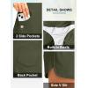 imageG Gradual Womens 35 High Waisted Swim Board Shorts with Pockets Liner Quick Dry Swimsuit Bottoms Bathing Suit for WomenOlive