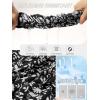 imageG Gradual Womens 35 High Waisted Swim Board Shorts with Pockets Liner Quick Dry Swimsuit Bottoms Bathing Suit for WomenWhite Flower