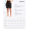 imageG Gradual Womens 9 Long Swim Board Shorts with Pockets High Waisted Knee Length Beach Swimming Shorts for Women with LinerBlack