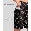 imageG Gradual Womens 9 Long Swim Board Shorts with Pockets High Waisted Knee Length Beach Swimming Shorts for Women with LinerBlack Floral
