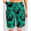 imageG Gradual Womens 9 Long Swim Board Shorts with Pockets High Waisted Knee Length Beach Swimming Shorts for Women with LinerLeaf