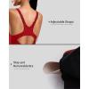 imageG Gradual Womens Athletic One Piece Swimsuit with Adjustable Straps Competitive Racerback Modest Bathing Suit for WomenRed