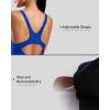 imageG Gradual Womens Athletic One Piece Swimsuit with Adjustable Straps Competitive Racerback Modest Bathing Suit for WomenRoyal Blue