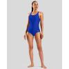 imageG Gradual Womens Athletic One Piece Swimsuit with Adjustable Straps Competitive Racerback Modest Bathing Suit for WomenRoyal Blue