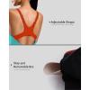 imageG Gradual Womens Athletic One Piece Swimsuit with Adjustable Straps Competitive Racerback Modest Bathing Suit for WomenX AquaOrange