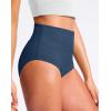 imageG Gradual Womens High Waisted Bikini Bottoms Tummy Control Swim Bottom Full Coverage Bathing Suit Swimsuit Bottoms for WomenDeep Blue