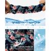 imageG Gradual Womens High Waisted Bikini Bottoms Tummy Control Swim Bottom Full Coverage Bathing Suit Swimsuit Bottoms for WomenNavy Flower