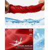 imageG Gradual Womens High Waisted Bikini Bottoms Tummy Control Swim Bottom Full Coverage Bathing Suit Swimsuit Bottoms for WomenRed