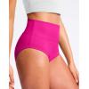 imageG Gradual Womens High Waisted Bikini Bottoms Tummy Control Swim Bottom Full Coverage Bathing Suit Swimsuit Bottoms for WomenRose
