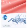 imageMens Swim Trunks Quick Dry Board Shorts with Zipper Pockets Beach Shorts Bathing Suits for Men  No Mesh LinerPink