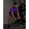 image:imageCompression Shirt Men Short Sleeve Dry Fit TShirt Athletic Workout Base Layer Moisture Wicking Undershirts for MenPurple
