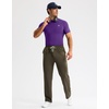 image:imageCompression Shirt Men Short Sleeve Dry Fit TShirt Athletic Workout Base Layer Moisture Wicking Undershirts for MenPurple