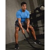 image:imageCompression Shirt Men Short Sleeve Dry Fit TShirt Athletic Workout Base Layer Moisture Wicking Undershirts for MenSky Blue
