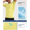 image:imageCompression Shirt Men Short Sleeve Dry Fit TShirt Athletic Workout Base Layer Moisture Wicking Undershirts for MenYellow