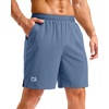 image:imageG Gradual Mens Athletic Running Shorts with Pockets Lightweight Quick Dry 5 7 9 Basketball Workout Gym Shorts for MenBlue