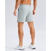 image:imageG Gradual Mens Athletic Running Shorts with Pockets Lightweight Quick Dry 5 7 9 Basketball Workout Gym Shorts for MenBright Grey