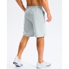 image:imageG Gradual Mens Athletic Running Shorts with Pockets Lightweight Quick Dry 5 7 9 Basketball Workout Gym Shorts for MenBright Grey
