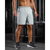 image:imageG Gradual Mens Athletic Running Shorts with Pockets Lightweight Quick Dry 5 7 9 Basketball Workout Gym Shorts for MenBright Grey
