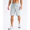 image:imageG Gradual Mens Athletic Running Shorts with Pockets Lightweight Quick Dry 5 7 9 Basketball Workout Gym Shorts for MenBright Grey