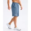 image:imageG Gradual Mens Athletic Running Shorts with Pockets Lightweight Quick Dry 5 7 9 Basketball Workout Gym Shorts for MenDusty Blue