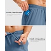 image:imageG Gradual Mens Athletic Running Shorts with Pockets Lightweight Quick Dry 5 7 9 Basketball Workout Gym Shorts for MenDusty Blue