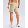 image:imageG Gradual Mens Athletic Running Shorts with Pockets Lightweight Quick Dry 5 7 9 Basketball Workout Gym Shorts for MenKhaki