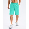 image:imageG Gradual Mens Athletic Running Shorts with Pockets Lightweight Quick Dry 5 7 9 Basketball Workout Gym Shorts for MenLight Green