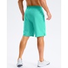 image:imageG Gradual Mens Athletic Running Shorts with Pockets Lightweight Quick Dry 5 7 9 Basketball Workout Gym Shorts for MenLight Green