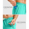 image:imageG Gradual Mens Athletic Running Shorts with Pockets Lightweight Quick Dry 5 7 9 Basketball Workout Gym Shorts for MenLight Green