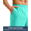 image:imageG Gradual Mens Athletic Running Shorts with Pockets Lightweight Quick Dry 5 7 9 Basketball Workout Gym Shorts for MenLight Green