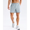image:imageG Gradual Mens Athletic Running Shorts with Pockets Lightweight Quick Dry 5 7 9 Basketball Workout Gym Shorts for MenLight Grey