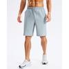 image:imageG Gradual Mens Athletic Running Shorts with Pockets Lightweight Quick Dry 5 7 9 Basketball Workout Gym Shorts for MenLight Grey