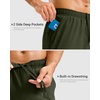 image:imageG Gradual Mens Athletic Running Shorts with Pockets Lightweight Quick Dry 5 7 9 Basketball Workout Gym Shorts for MenOlive