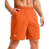 image:imageG Gradual Mens Athletic Running Shorts with Pockets Lightweight Quick Dry 5 7 9 Basketball Workout Gym Shorts for MenOrange