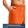image:imageG Gradual Mens Athletic Running Shorts with Pockets Lightweight Quick Dry 5 7 9 Basketball Workout Gym Shorts for MenOrange