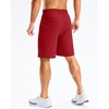 image:imageG Gradual Mens Athletic Running Shorts with Pockets Lightweight Quick Dry 5 7 9 Basketball Workout Gym Shorts for MenRed