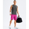 image:imageG Gradual Mens Athletic Running Shorts with Pockets Lightweight Quick Dry 5 7 9 Basketball Workout Gym Shorts for MenRose