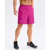 image:imageG Gradual Mens Athletic Running Shorts with Pockets Lightweight Quick Dry 5 7 9 Basketball Workout Gym Shorts for MenRose